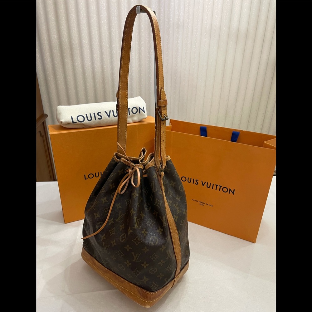 Authentic Louis Vuitton Shoulder Bag Monogram Noe❤️❤️❤️ - Picture 6 of 17